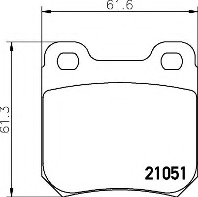HELLA 8DB 355 007-371 Тормозные колодки для OPEL OMEGA A (Опель Омэга а) HELLA 8DB 355 007-371 Тормозные колодки для OPEL OMEGA A (Опель Омэга а)