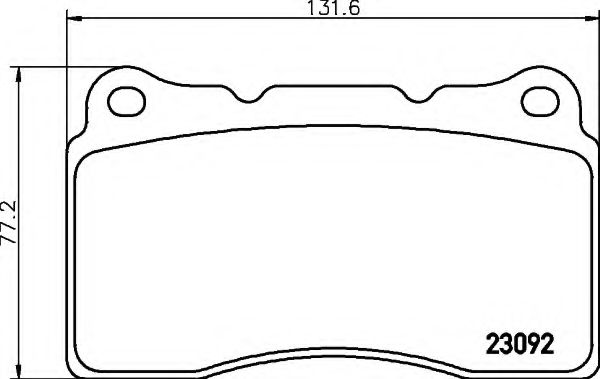 HELLA 8DB 355 011-431 Тормозные колодки для RENAULT MEGANE III (Рено Меган 3) HELLA 8DB 355 011-431 Тормозные колодки для RENAULT MEGANE III (Рено Меган 3)