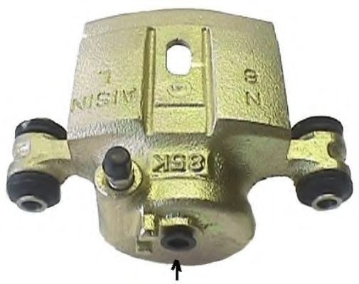 HELLA 8AC 355 387-211 Тормозной суппорт для SUZUKI (Сузуки)