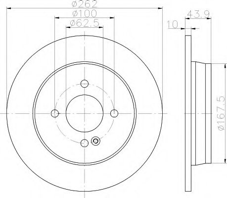 HELLA 8DD 355 118-501 Тормозной диск для HYUNDAI SOLARIS IV (Хендай Солярис 4) HELLA 8DD 355 118-501 Тормозной диск для HYUNDAI SOLARIS IV (Хендай Солярис 4)