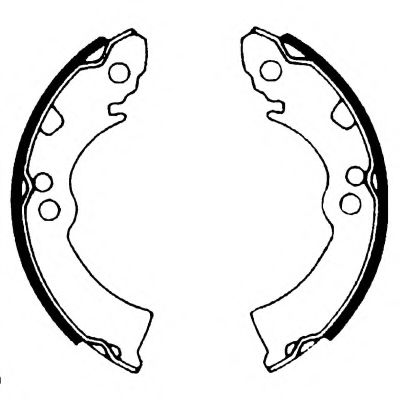 HELLA 8DB 355 000-661 Тормозные колодоки для NISSAN PULSAR I (Ниссан Пулсар и) HELLA 8DB 355 000-661 Тормозные колодоки для NISSAN PULSAR I (Ниссан Пулсар и)