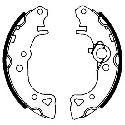 HELLA 8DB 355 001-001 Тормозные колодоки для CITROËN CHANSON (CитроËн Чансон) HELLA 8DB 355 001-001 Тормозные колодоки для CITROËN CHANSON (CитроËн Чансон)