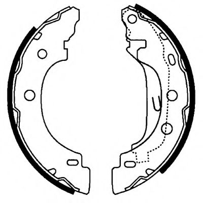 HELLA 8DB 355 002-241 Тормозные колодоки для DACIA SANDERO (Дача Сандэро) HELLA 8DB 355 002-241 Тормозные колодоки для DACIA SANDERO (Дача Сандэро)