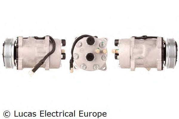LUCAS ELECTRICAL ACP127 Компрессор, кондиционер для PEUGEOT 309 II (Пежо 309 2) LUCAS ELECTRICAL ACP127 Компрессор, кондиционер для PEUGEOT 309 II (Пежо 309 2)