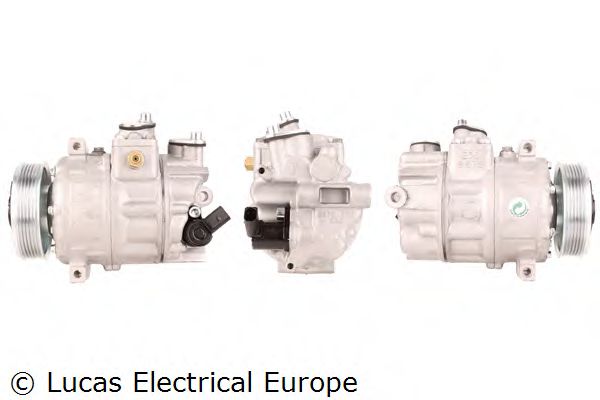 LUCAS ELECTRICAL ACP222 Компрессор, кондиционер для VOLKSWAGEN SCIROCCO (Фольксваген Сcироccо) LUCAS ELECTRICAL ACP222 Компрессор, кондиционер для VOLKSWAGEN SCIROCCO (Фольксваген Сcироccо)