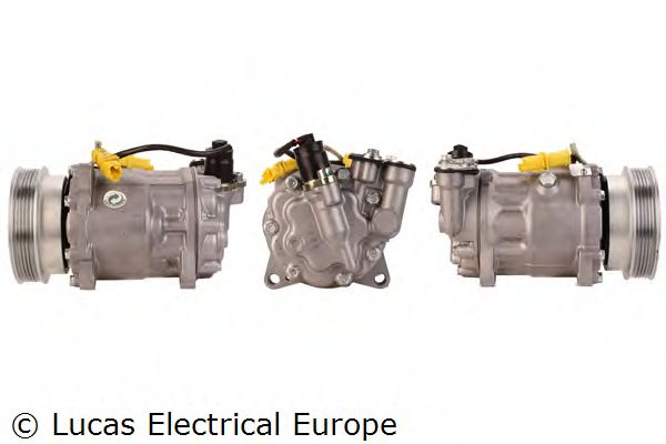 LUCAS ELECTRICAL ACP470 Компрессор, кондиционер для PEUGEOT 407 (Пежо 407) LUCAS ELECTRICAL ACP470 Компрессор, кондиционер для PEUGEOT 407 (Пежо 407)