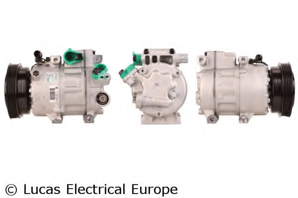 LUCAS ELECTRICAL ACP851 Компрессор, кондиционер для KIA (Киа) LUCAS ELECTRICAL ACP851 Компрессор, кондиционер для KIA (Киа)