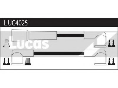 LUCAS ELECTRICAL LUC4025 Комплект проводов зажигания для SKODA (Шкода) LUCAS ELECTRICAL LUC4025 Комплект проводов зажигания для SKODA (Шкода)