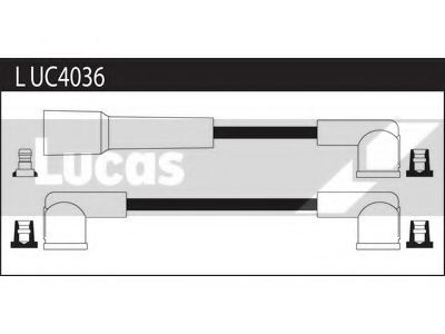 LUCAS ELECTRICAL LUC4036 Комплект проводов зажигания для LADA (Лада) LUCAS ELECTRICAL LUC4036 Комплект проводов зажигания для LADA (Лада)