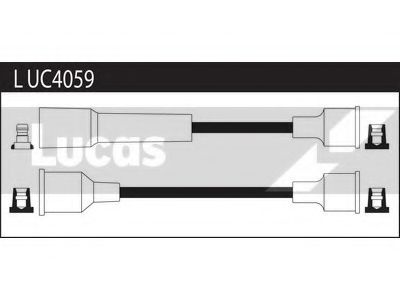 LUCAS ELECTRICAL LUC4059 Комплект проводов зажигания для HONDA ACCORD II (Хонда Аccорд 2) LUCAS ELECTRICAL LUC4059 Комплект проводов зажигания для HONDA ACCORD II (Хонда Аccорд 2)