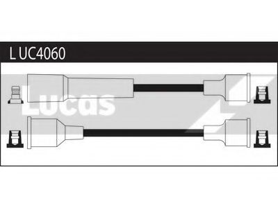 LUCAS ELECTRICAL LUC4060 Комплект проводов зажигания для PEUGEOT 305 II (Пежо 305 2) LUCAS ELECTRICAL LUC4060 Комплект проводов зажигания для PEUGEOT 305 II (Пежо 305 2)