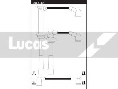 LUCAS ELECTRICAL LUC4310 Комплект проводов зажигания для MAZDA 323 F V (Мазда 323 ф5) LUCAS ELECTRICAL LUC4310 Комплект проводов зажигания для MAZDA 323 F V (Мазда 323 ф5)