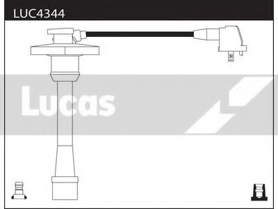 LUCAS ELECTRICAL LUC4344 Комплект проводов зажигания для TOYOTA CARINA E (Тойота/тоета Карина е) LUCAS ELECTRICAL LUC4344 Комплект проводов зажигания для TOYOTA CARINA E (Тойота/тоета Карина е)