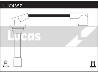 LUCAS ELECTRICAL LUC4357 Комплект проводов зажигания для HONDA CRX II (Хонда Cрх 2) LUCAS ELECTRICAL LUC4357 Комплект проводов зажигания для HONDA CRX II (Хонда Cрх 2)