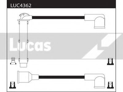 LUCAS ELECTRICAL LUC4362 Комплект проводов зажигания для ROVER 400 (Ровер 400) LUCAS ELECTRICAL LUC4362 Комплект проводов зажигания для ROVER 400 (Ровер 400)