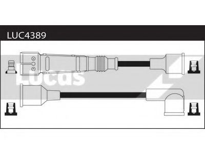 LUCAS ELECTRICAL LUC4389 Комплект проводов зажигания для AUDI 80 (Ауди 80) LUCAS ELECTRICAL LUC4389 Комплект проводов зажигания для AUDI 80 (Ауди 80)