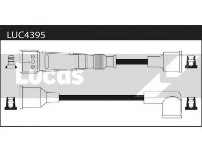 LUCAS ELECTRICAL LUC4395 Комплект проводов зажигания для VOLKSWAGEN SCIROCCO (Фольксваген Сcироccо) LUCAS ELECTRICAL LUC4395 Комплект проводов зажигания для VOLKSWAGEN SCIROCCO (Фольксваген Сcироccо)