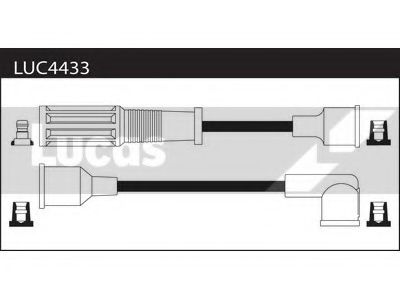 LUCAS ELECTRICAL LUC4433 Комплект проводов зажигания для FIAT TEMPRA (Фиат Тэмпра) LUCAS ELECTRICAL LUC4433 Комплект проводов зажигания для FIAT TEMPRA (Фиат Тэмпра)