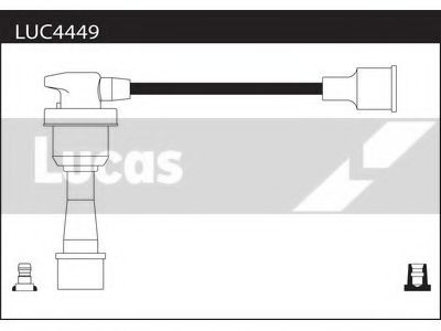 LUCAS ELECTRICAL LUC4449 Комплект проводов зажигания для MITSUBISHI GALANT IV (Митсубиши/митсубиси Галант иv) LUCAS ELECTRICAL LUC4449 Комплект проводов зажигания для MITSUBISHI GALANT IV (Митсубиши/митсубиси Галант иv)
