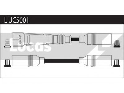 LUCAS ELECTRICAL LUC5001 Комплект проводов зажигания для AUDI 90 (Ауди 90) LUCAS ELECTRICAL LUC5001 Комплект проводов зажигания для AUDI 90 (Ауди 90)