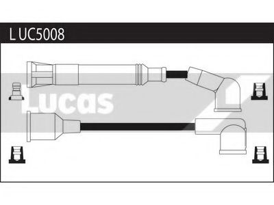 LUCAS ELECTRICAL LUC5008 Комплект проводов зажигания для BMW 7 (Бмв 7) LUCAS ELECTRICAL LUC5008 Комплект проводов зажигания для BMW 7 (Бмв 7)