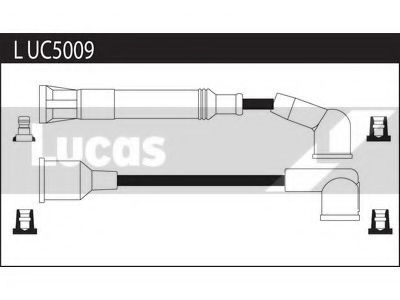 LUCAS ELECTRICAL LUC5009 Комплект проводов зажигания для BMW 7 (Бмв 7) LUCAS ELECTRICAL LUC5009 Комплект проводов зажигания для BMW 7 (Бмв 7)