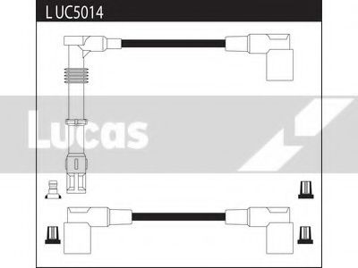 LUCAS ELECTRICAL LUC5014 Комплект проводов зажигания для AUDI 90 (Ауди 90) LUCAS ELECTRICAL LUC5014 Комплект проводов зажигания для AUDI 90 (Ауди 90)