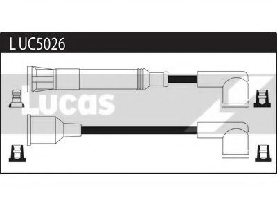 LUCAS ELECTRICAL LUC5026 Комплект проводов зажигания для BMW 7 (Бмв 7) LUCAS ELECTRICAL LUC5026 Комплект проводов зажигания для BMW 7 (Бмв 7)