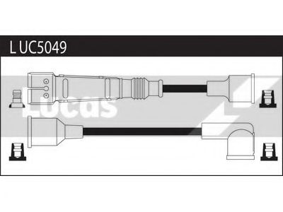 LUCAS ELECTRICAL LUC5049 Комплект проводов зажигания для VOLKSWAGEN CARIBE I (Фольксваген Cарибэ и) LUCAS ELECTRICAL LUC5049 Комплект проводов зажигания для VOLKSWAGEN CARIBE I (Фольксваген Cарибэ и)