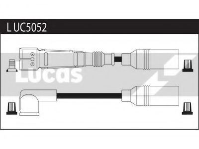 LUCAS ELECTRICAL LUC5052 Комплект проводов зажигания для VOLKSWAGEN GOLF III (Фольксваген Гольф 3) LUCAS ELECTRICAL LUC5052 Комплект проводов зажигания для VOLKSWAGEN GOLF III (Фольксваген Гольф 3)