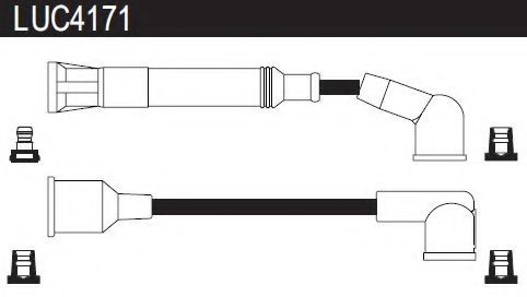 LUCAS ELECTRICAL LUC4171 Комплект проводов зажигания для BMW 7 (Бмв 7) LUCAS ELECTRICAL LUC4171 Комплект проводов зажигания для BMW 7 (Бмв 7)