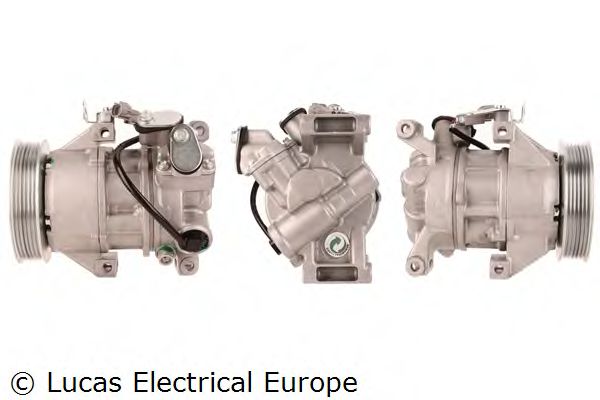 LUCAS ELECTRICAL ACP264 Компрессор, кондиционер для TOYOTA YARIS VERSO (Тойота/тоета Ярис версо) LUCAS ELECTRICAL ACP264 Компрессор, кондиционер для TOYOTA YARIS VERSO (Тойота/тоета Ярис версо)