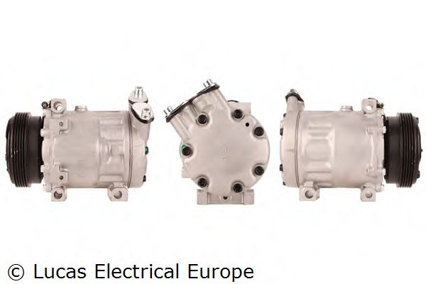 LUCAS ELECTRICAL ACP177 Компрессор, кондиционер для RENAULT CLIO I (Рено Cлио и) LUCAS ELECTRICAL ACP177 Компрессор, кондиционер для RENAULT CLIO I (Рено Cлио и)