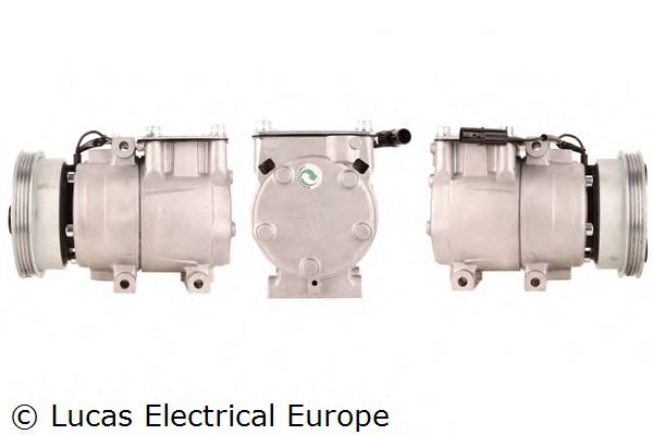 LUCAS ELECTRICAL ACP250 Компрессор, кондиционер для HYUNDAI EXCEL (Хендай Эxcэл) LUCAS ELECTRICAL ACP250 Компрессор, кондиционер для HYUNDAI EXCEL (Хендай Эxcэл)