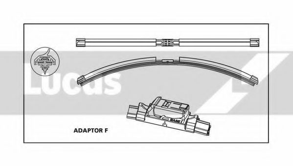 LUCAS ELECTRICAL LLWFB26F Щетка стеклоочистителя для PEUGEOT (Пежо) LUCAS ELECTRICAL LLWFB26F Щетка стеклоочистителя для PEUGEOT (Пежо)