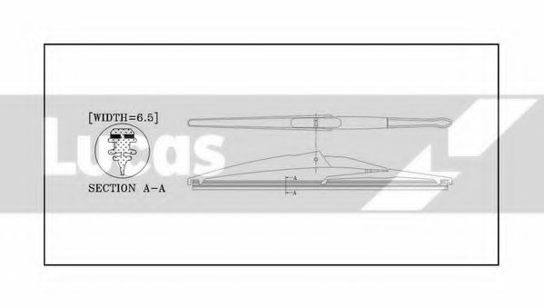 LUCAS ELECTRICAL LLWCR12B Щетка стеклоочистителя для MERCEDES-BENZ A-CLASS (Мэрcэдэс-бэнз А класс) LUCAS ELECTRICAL LLWCR12B Щетка стеклоочистителя для MERCEDES-BENZ A-CLASS (Мэрcэдэс-бэнз А класс)