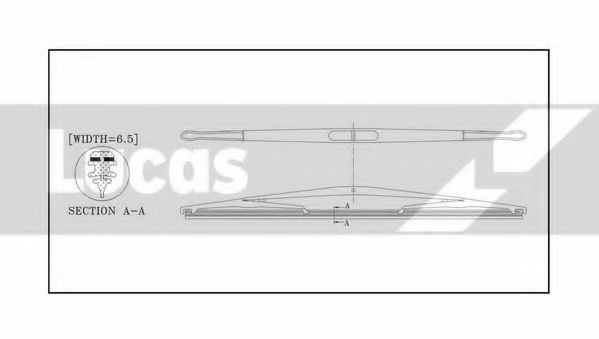 LUCAS ELECTRICAL LLWCR16A Щетка стеклоочистителя для RENAULT LUTECIA I (Рено Лутэcиа и) LUCAS ELECTRICAL LLWCR16A Щетка стеклоочистителя для RENAULT LUTECIA I (Рено Лутэcиа и)