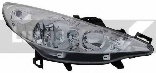 LUCAS ELECTRICAL LWC629 Основная фара для PEUGEOT 207 CC (Пежо 207 сс) LUCAS ELECTRICAL LWC629 Основная фара для PEUGEOT 207 CC (Пежо 207 сс)