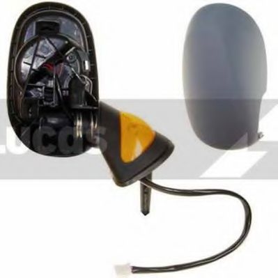 LUCAS ELECTRICAL ADP612 Наружное зеркало для RENAULT MODUS / GRAND MODUS (Рено Модус / гранд модус) LUCAS ELECTRICAL ADP612 Наружное зеркало для RENAULT MODUS / GRAND MODUS (Рено Модус / гранд модус)