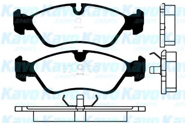 KAVO PARTS BP-1001 Тормозные колодки для DAEWOO (Дэу) KAVO PARTS BP-1001 Тормозные колодки для DAEWOO (Дэу)