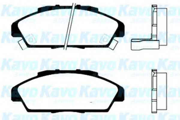 KAVO PARTS BP-2018 Тормозные колодки для HONDA PRELUDE III (Хонда Прэлудэ 3) KAVO PARTS BP-2018 Тормозные колодки для HONDA PRELUDE III (Хонда Прэлудэ 3)