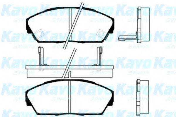 KAVO PARTS BP-2021 Тормозные колодки для HONDA PRELUDE III (Хонда Прэлудэ 3) KAVO PARTS BP-2021 Тормозные колодки для HONDA PRELUDE III (Хонда Прэлудэ 3)