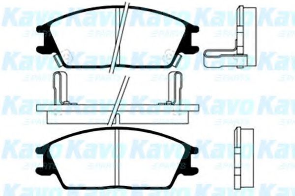 KAVO PARTS BP-3004 Тормозные колодки для HYUNDAI EXCEL (Хендай Эxcэл) KAVO PARTS BP-3004 Тормозные колодки для HYUNDAI EXCEL (Хендай Эxcэл)
