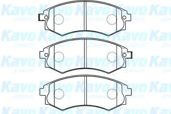 KAVO PARTS BP-3025 Тормозные колодки для KIA JOICE (Киа Жоиcэ) KAVO PARTS BP-3025 Тормозные колодки для KIA JOICE (Киа Жоиcэ)