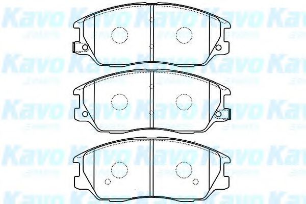 KAVO PARTS BP-3030 Тормозные колодки для SSANGYONG REXTON (Сан-янг/санянг Рекстон) KAVO PARTS BP-3030 Тормозные колодки для SSANGYONG REXTON (Сан-янг/санянг Рекстон)
