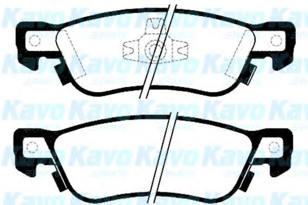 KAVO PARTS BP-3502 Тормозные колодки для ISUZU TROOPER (Исузу Троопэр) KAVO PARTS BP-3502 Тормозные колодки для ISUZU TROOPER (Исузу Троопэр)