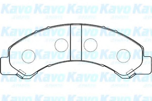 KAVO PARTS BP-3513 Тормозные колодки для ISUZU ELF (Исузу Элф) KAVO PARTS BP-3513 Тормозные колодки для ISUZU ELF (Исузу Элф)