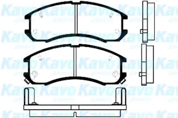 KAVO PARTS BP-4516 Тормозные колодки для MAZDA 626 III (Мазда 626 3) KAVO PARTS BP-4516 Тормозные колодки для MAZDA 626 III (Мазда 626 3)