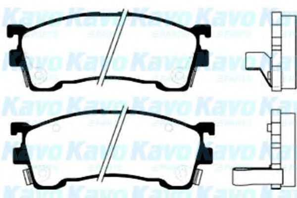 KAVO PARTS BP-4520 Тормозные колодки для MAZDA EUNOS 500 (Мазда Эунос 500) KAVO PARTS BP-4520 Тормозные колодки для MAZDA EUNOS 500 (Мазда Эунос 500)