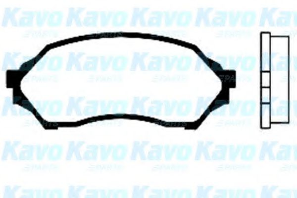 KAVO PARTS BP-4532 Тормозные колодки для MAZDA 323 F/P VI (Мазда 323 ф/п vи) KAVO PARTS BP-4532 Тормозные колодки для MAZDA 323 F/P VI (Мазда 323 ф/п vи)